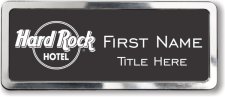 (image for) Hard Rock Hotel Black Prestige Badge with Polished Frame