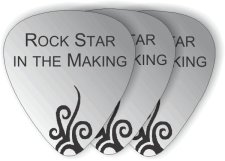 (image for) Hard Rock Hotel Silver Pick Badge 12 Pack