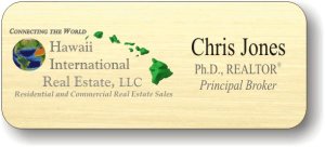 (image for) Hawaii International Real Estate Gold Badge