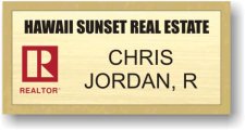(image for) Hawaii Sunset Real Estate Executive Gold Badge