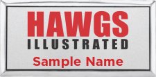 (image for) NWADG Hawgs Illustrated Executive Silver badge