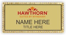 (image for) Hawthorn Suites By Wyndam Gold Bling Badge