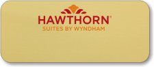 (image for) Hawthorn Suites By Wyndam Gold Logo Only Badge