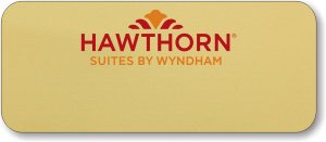 (image for) Hawthorn Suites By Wyndam Gold Logo Only Badge