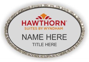 (image for) Hawthorn Suites By Wyndam Oval Silver Bling Badge