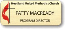 (image for) Headland United Methodist Church Gold Badge