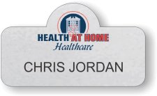(image for) Health at Home Healthcare Silver Shaped Badge