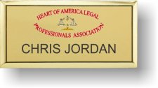(image for) Heart of America Legal Professionals Association Gold Executive Badge