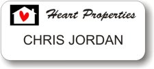 (image for) Heart Properties White Badge