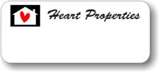 (image for) Heart Properties White Logo Only Badge