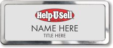 (image for) Help-U-Sell Silver Prestige Polished Badge