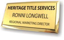 (image for) Heritage Title Services Executive Gold Badge