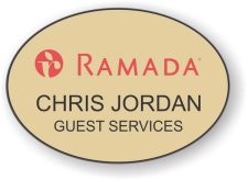 (image for) Ramada Logo A Gold Oval