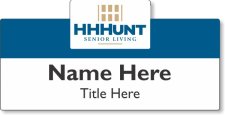 (image for) HHHunt Senior Living Shaped White badge