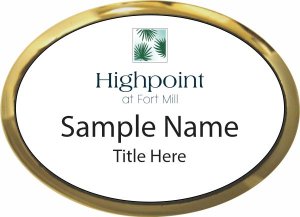 (image for) Highpoint at Fort Mill Oval Executive Gold Other Badge