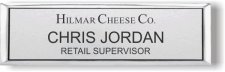 (image for) Hilmar Cheese Company Small Silver Executive Badge