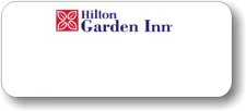 (image for) Hilton Logo D Red/Blue Logo White Logo Only Badge