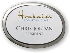 (image for) Hoakalei Country Club Executive Oval Silver Badge
