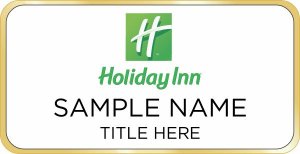 (image for) Holiday Inn Large Gold SFBF Executive Badge with White Insert