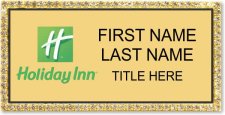 (image for) Holiday Inn Gold Bling Badge