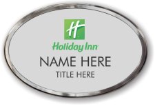 (image for) Holiday Inn Oval Silver Polished Prestige Badge