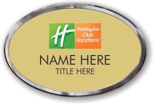 (image for) Holiday Inn Club Vacations Oval Gold Polished Prestige Badge