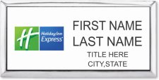 (image for) Holiday Inn Express Executive Silver/White Badge (W/ Location)