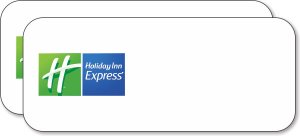 (image for) Holiday Inn Express Pack of 25 Logo Only White Badges