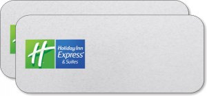 (image for) Holiday Inn Express & Suites Pack of 25 Logo Only Silver Badges