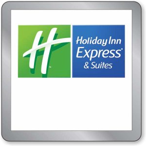 (image for) Holiday Inn Express & Suites Square Logo Only Executive Silver Badge