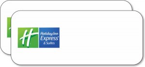 (image for) Holiday Inn Express & Suites Pack of 25 Logo Only White Badges