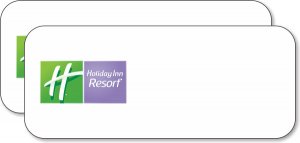 (image for) Holiday Inn Resort Pack of 25 Logo Only White Badges