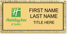 (image for) Holiday Inn & Suites Gold Bling Badge