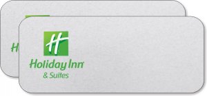 (image for) Holiday Inn & Suites Pack of 25 Logo Only Silver Badges