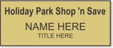 (image for) Holiday Park Shop 'n Save Gold Badge
