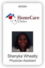 (image for) HomeCare Doctors Photo Id - Vertical badge