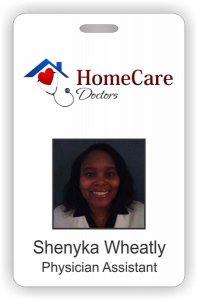 (image for) HomeCare Doctors Photo Id - Vertical badge