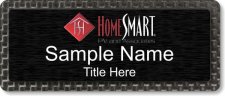 (image for) Homesmart Realty Group Carbon Frame Anodized Insert badge