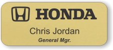 (image for) Honda Logo A Gold Badge