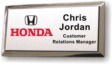 (image for) Honda Logo B Executive Silver Badge