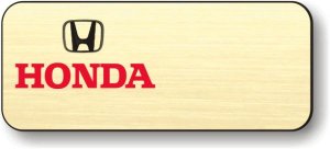 (image for) Honda Logo B Gold Logo Only Badge