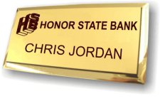 (image for) Honor State Bank Executive Gold Badge