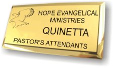 (image for) Hope Evangelical Gold Executive Badge