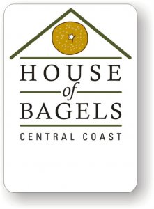 (image for) House of Bagels Logo Only White