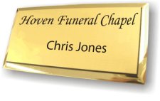(image for) Hoven Funeral Chapel Executive Gold Badge