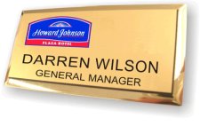 (image for) Howard Johnson Logo B Executive Gold Badge