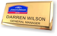 (image for) Howard Johnson Logo C Executive Gold Badge