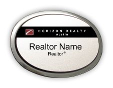 (image for) Horizon Realty Executive Oval Silver Badge