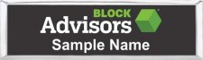 (image for) H&R Block Advisors - Small Silver Executive Badge
