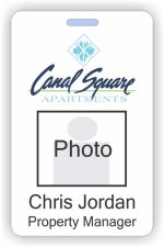 (image for) Barrett & Stokely Canal Square Apartments Photo ID Badge